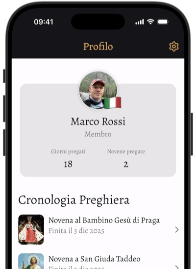 Funzione Tracciamento Preghiera