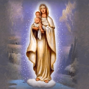 About Our Lady of the Snows Image
