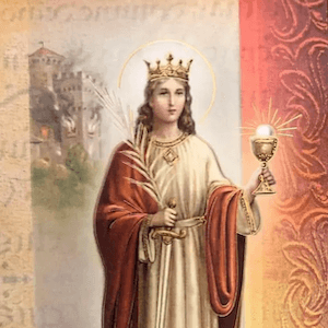 St. Barbara Novena Image