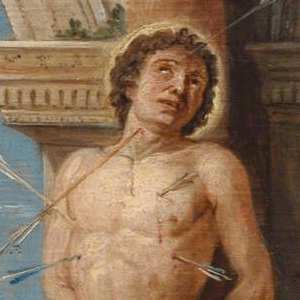 St Sebastian Novena Image